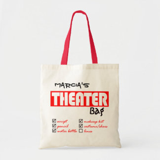 O bolsa personalizado do teatro
