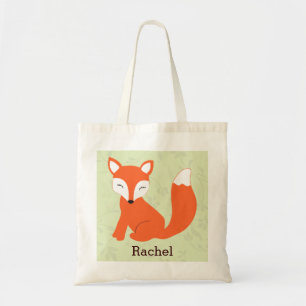 O bolsa personalizado Fox bonito verde do bebê