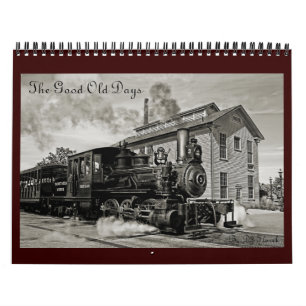 O bom calendário velho dos dias