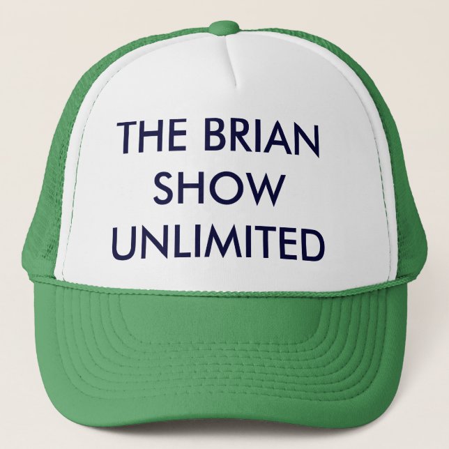 O BONÉ DA MOSTRA DE BRIAN (Frente)