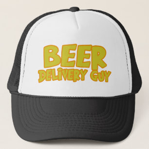 O boné do camionista da cara da entrega da cervej