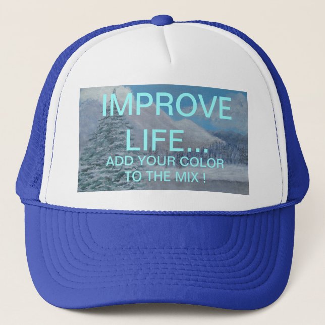 O boné do pintor (Frente)