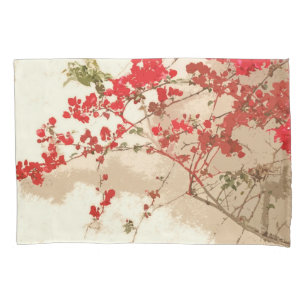 O Bougainvillea floresce a fronha de almofada