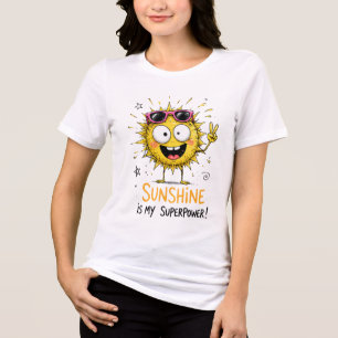 O brilho do sol é meu superpoder