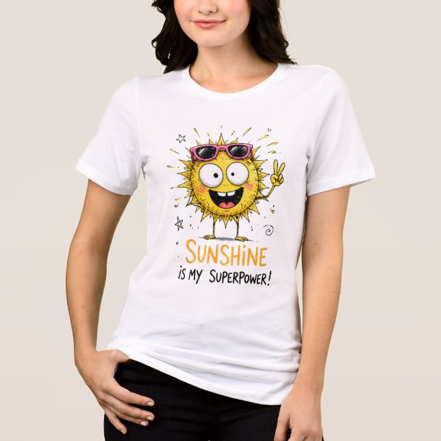 O brilho do sol é meu superpoder (Frente)