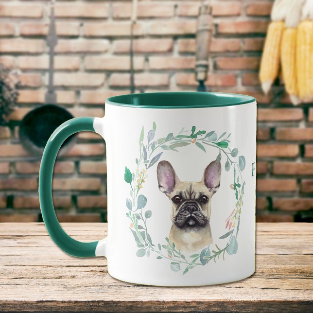 O Buldogue Francês é a melhor caneca de café (Criador carregado)