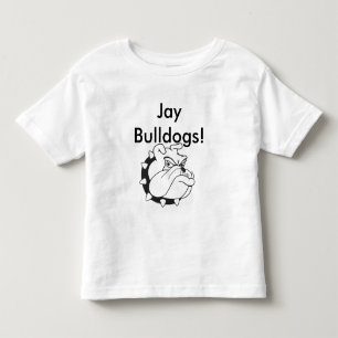 O buldogue segue a camisa