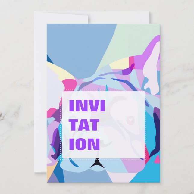 O Bulldog francês (Frente)