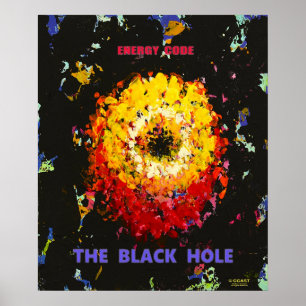 O Buraco Negro - Papel de Poster (semi-brilho)