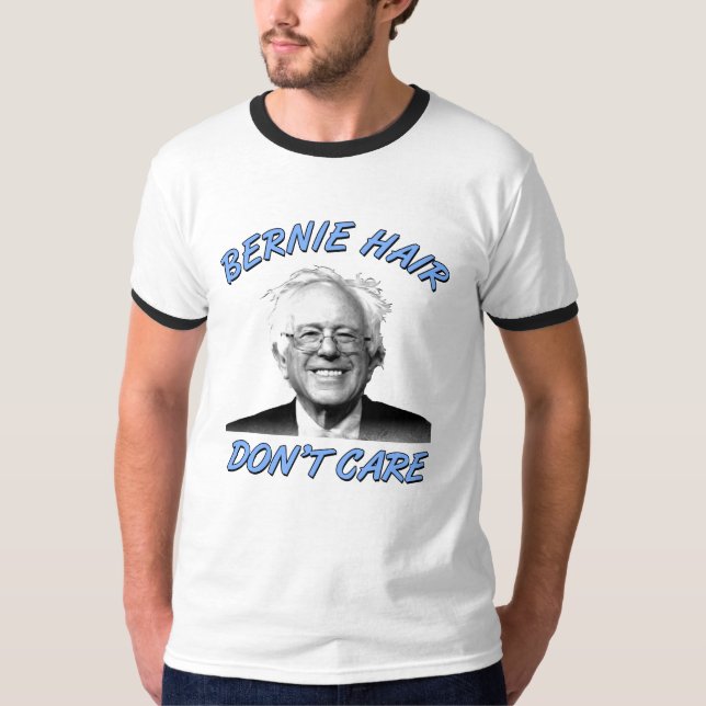 O cabelo de Bernie não se importa a camisa das (Frente)