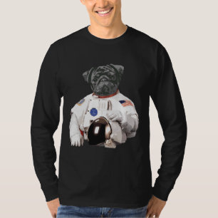 O Cachorro Espacial Pug - Camisa Essencial 560