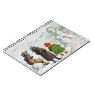 O Caderno de Fotos Espiral do Boneco de Neve