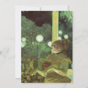 O Cafe Concert por Edgar Degas, Arte Fino Vintage