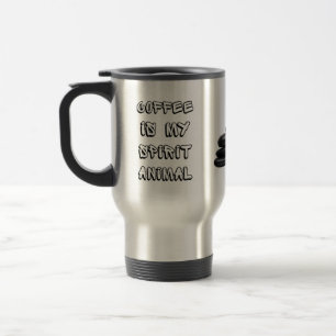 O CAFÉ É A MINHA CANECA DE VIAGEM DE Café Engraçad