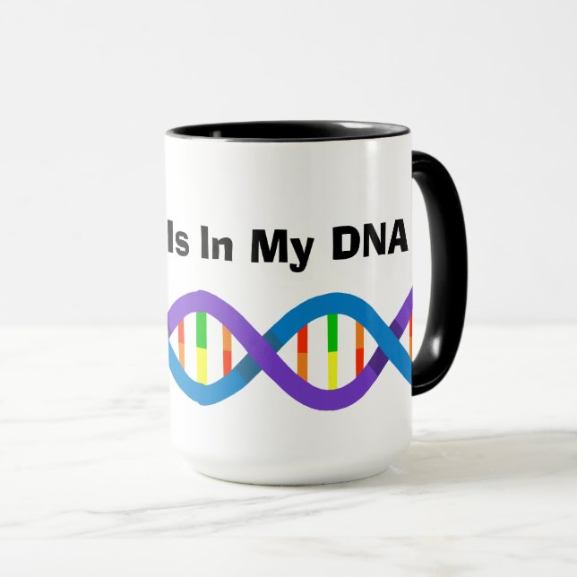 O Café Está Na Minha Xícara De DNA (Frente Esquerda)