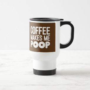 O café faz-me a caneca de viagem do tombadilho