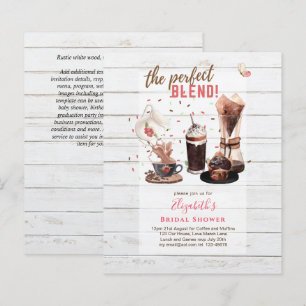 O CAFÉ perfeito para Convites de chá de panela d