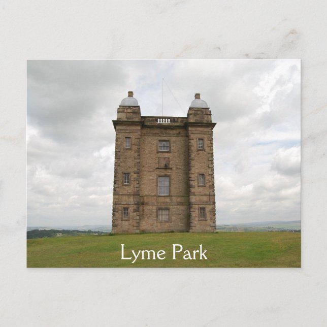 O Cage, Lyme Park Cartão Postal (Frente)