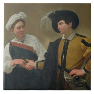 O caixa de fortuna (La Buona Ventura), c.1594