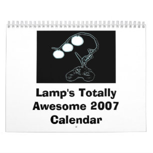 O calendário 2007 totalmente impressionante da