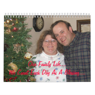 O calendário 2009 da família de Lewis