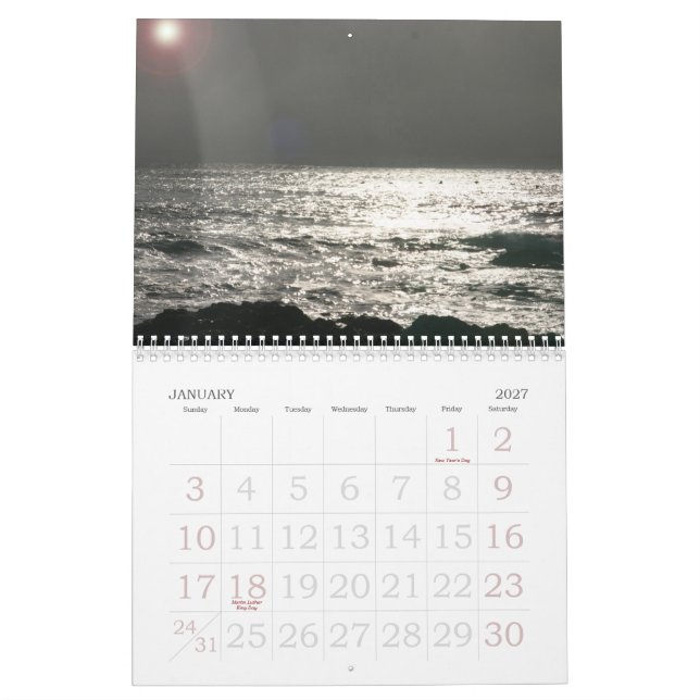 O calendário 2010 da natureza (Jan 2027)