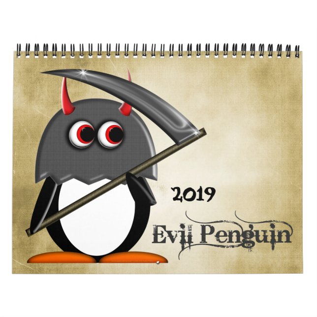 O CALENDÁRIO 2016 dos desenhos animados do MAU (Capa)