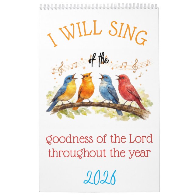 O Calendário Cristão da Bondade do Senhor (Capa)