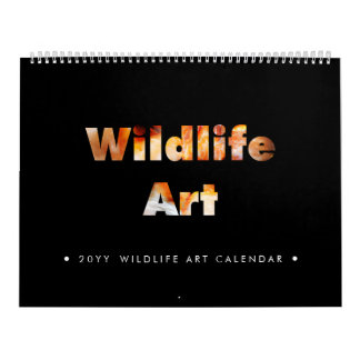 O Calendário Da Arte Da Vida Selvagem Personaliza 