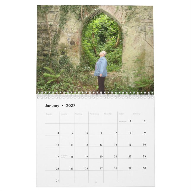 O calendário da avó 2007 (Jan 2027)