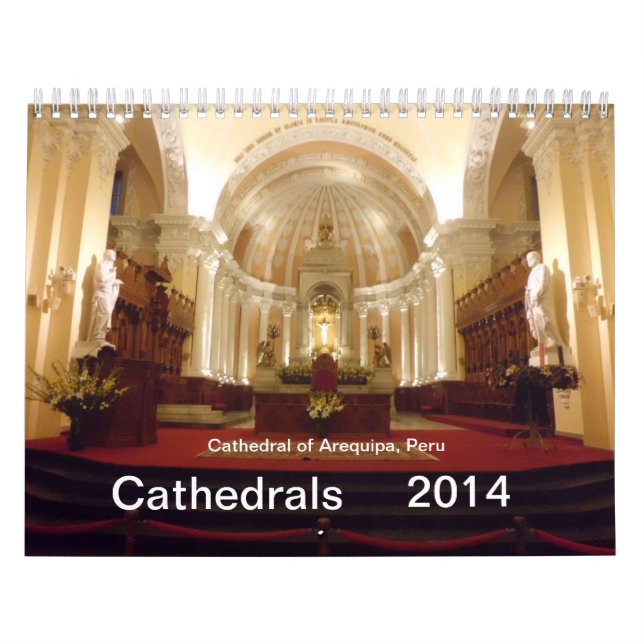 O calendário da catedral de 2014 (Capa)