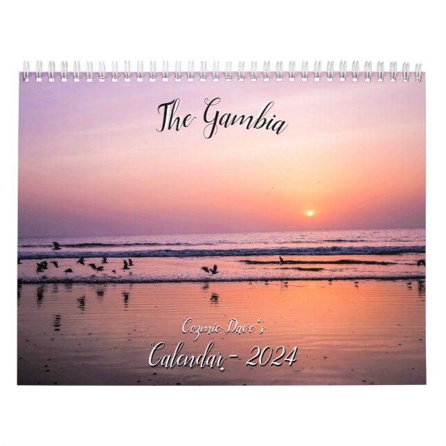 O Calendário da Gâmbia (Capa)