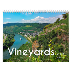 O Calendário Da Parede De Vinho - Vinyards, Vol. 2