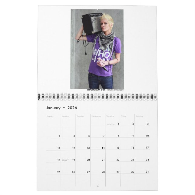 o calendário das mulheres estranhas do t 2011 do (Jan 2026)