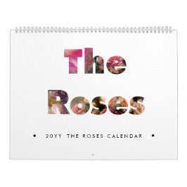 O Calendário das Rosas Personalize o Ano