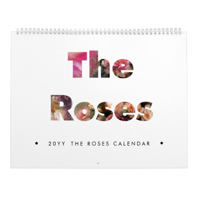 O Calendário das Rosas Personalize o Ano  (Capa)