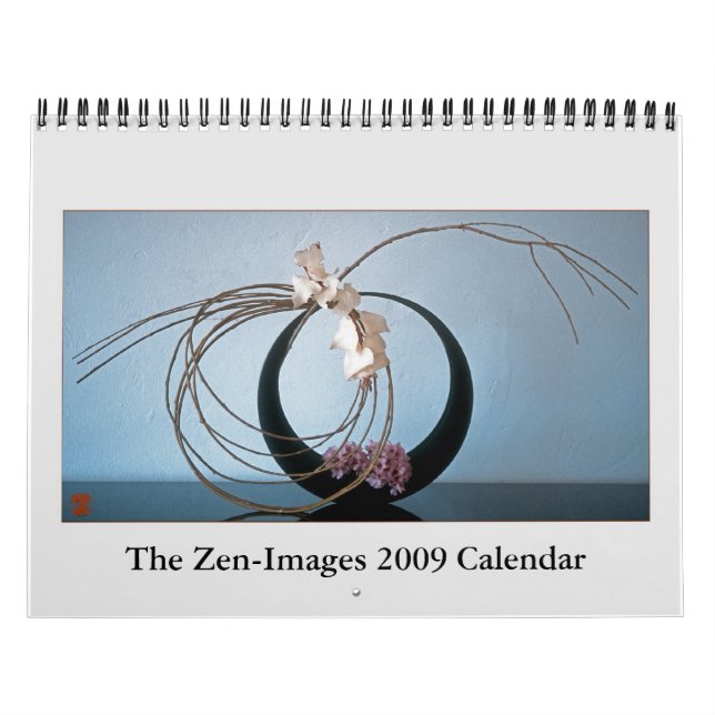O calendário das Zen-Imagens 2009 (Capa)