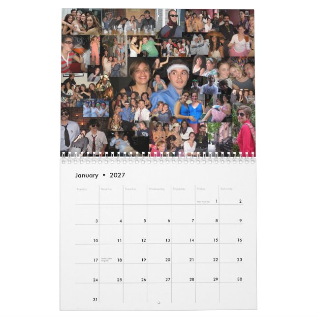 O calendário de Ashlee (Jan 2027)