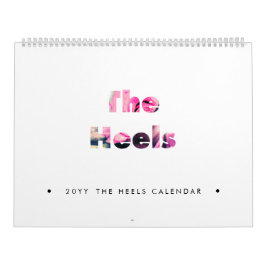 O Calendário de Heels Personaliza O Ano