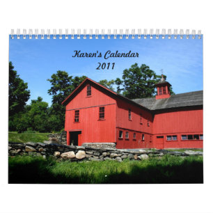O calendário de Karen! 2011