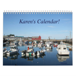 O calendário de Karen, março