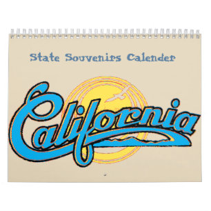O Calendário de Lembranças dos Estados