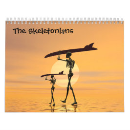 O calendário de Skeletonians