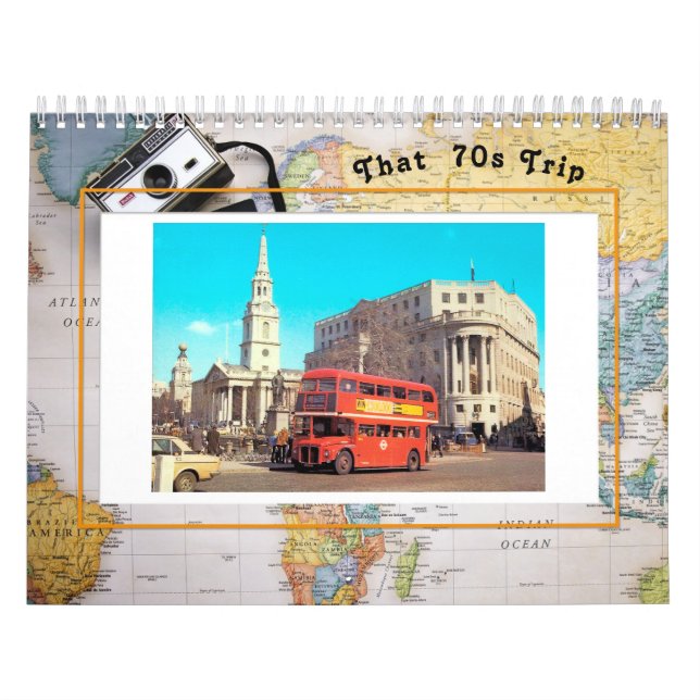 O Calendário de Viagem dos 70 (Capa)