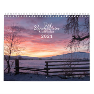 O Calendário de Vistas de Ranch - 2021