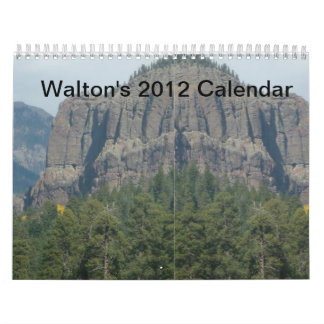O calendário de Walton 2012
