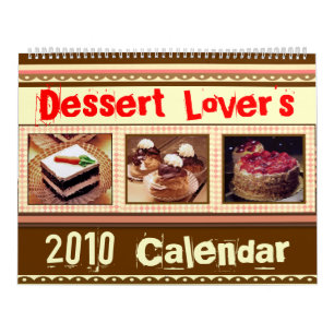 O calendário do amante da sobremesa (2010 ou
