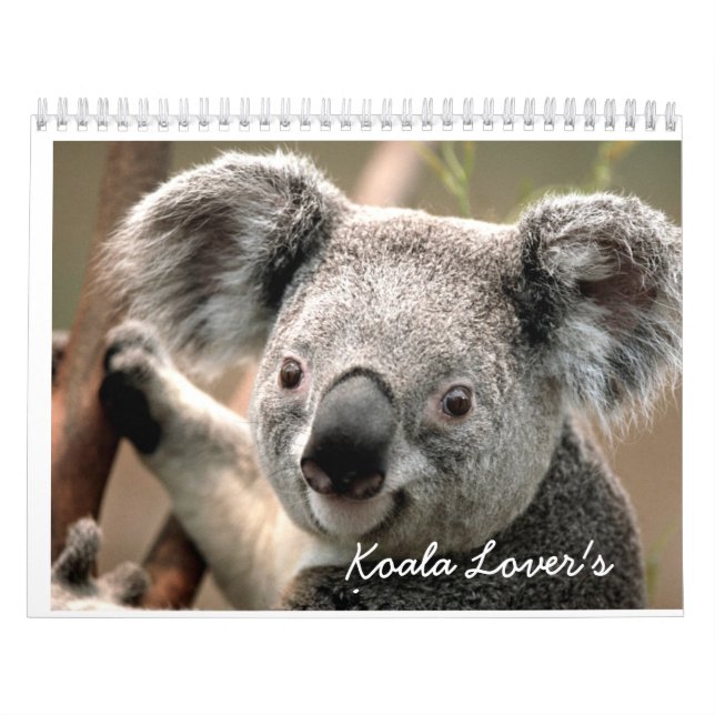 O calendário do amante do Koala (Capa)