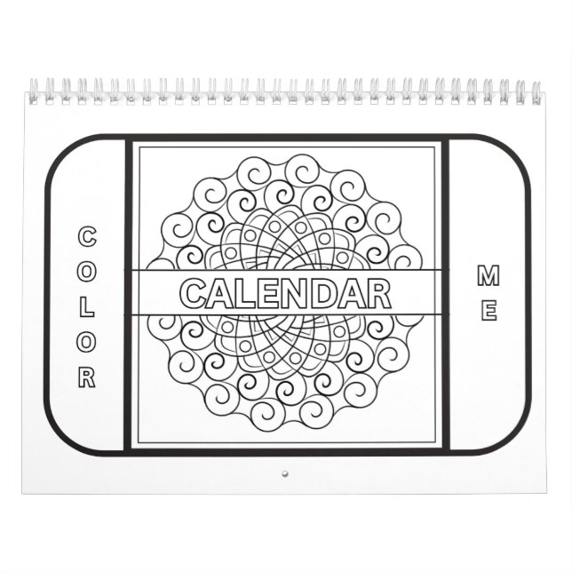 O Calendário do Color Me (Capa)