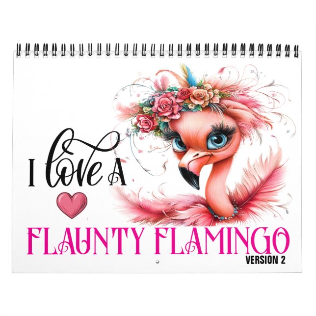 O Calendário do Flavty Flamingo Versão 2 (Capa)